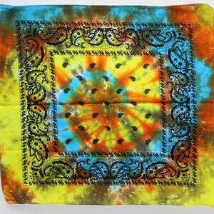 Brand New Kids Tie Dye Bandana Head Wrap